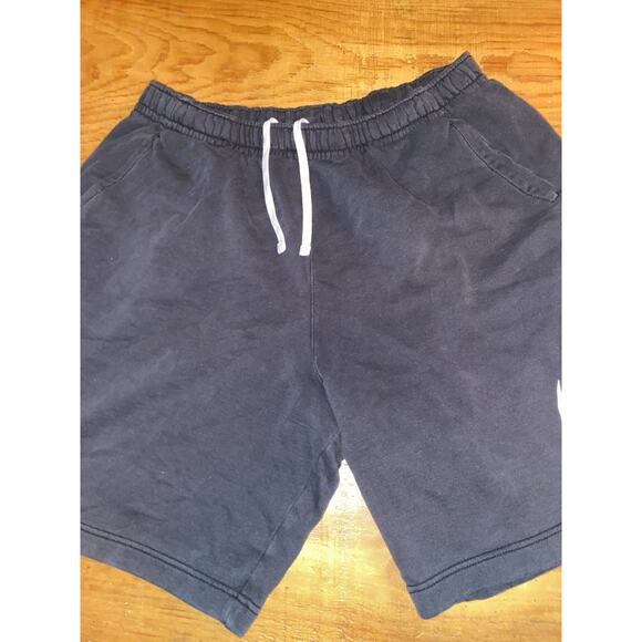Nike Cotton Fleece Shorts Gym Basketball Sport Sweat Half Pants Large Tall - Picture 2 of 10